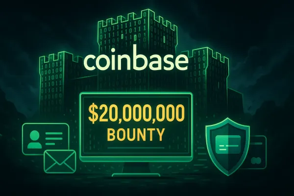 An Illustration for Coinbase's $20M Cybercrime Bounty- Insights and Implications