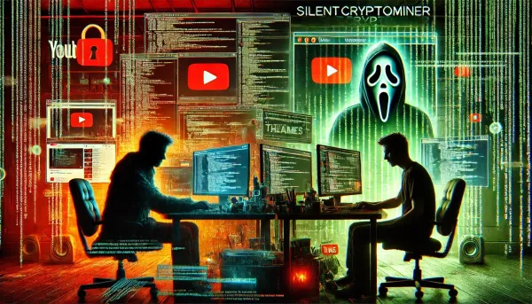 An Illustration for Insider Sabotage & YouTube Malware: Cyber Threats Unveiled